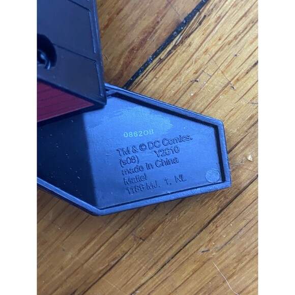 2008 Mattel DC Comics Batman Vehicle Lot Batcycle Batmobile Batjet Dark Knight - Picture 9 of 13